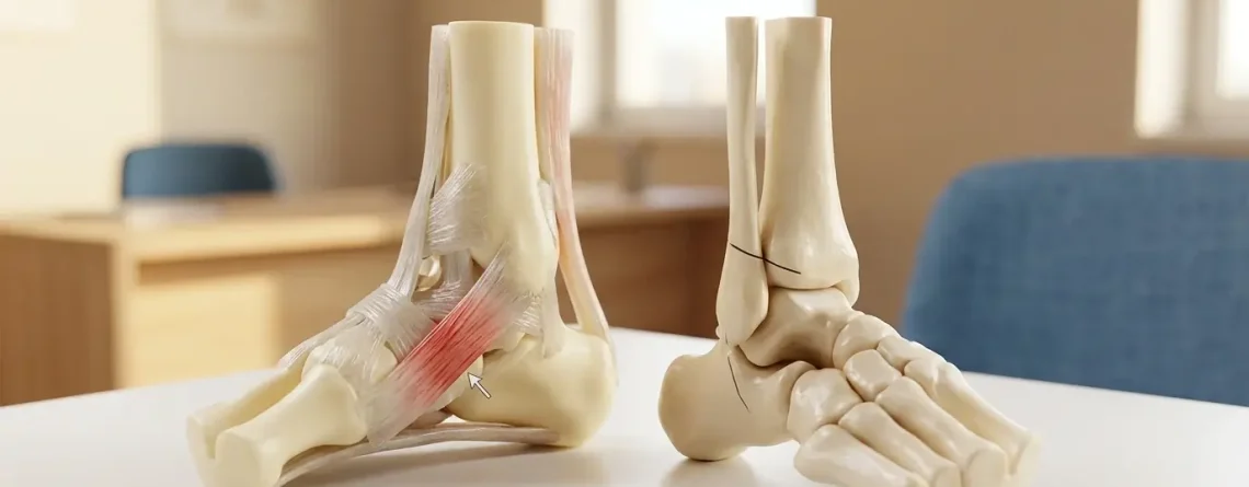 Ankle Pain Singapore Sprain vs Fracture and Seeking Specialist Care